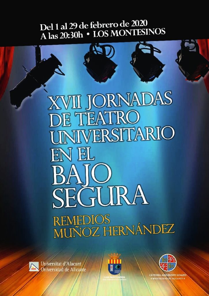 XVII Jornadas Teatro Universitario en Los Montesinos