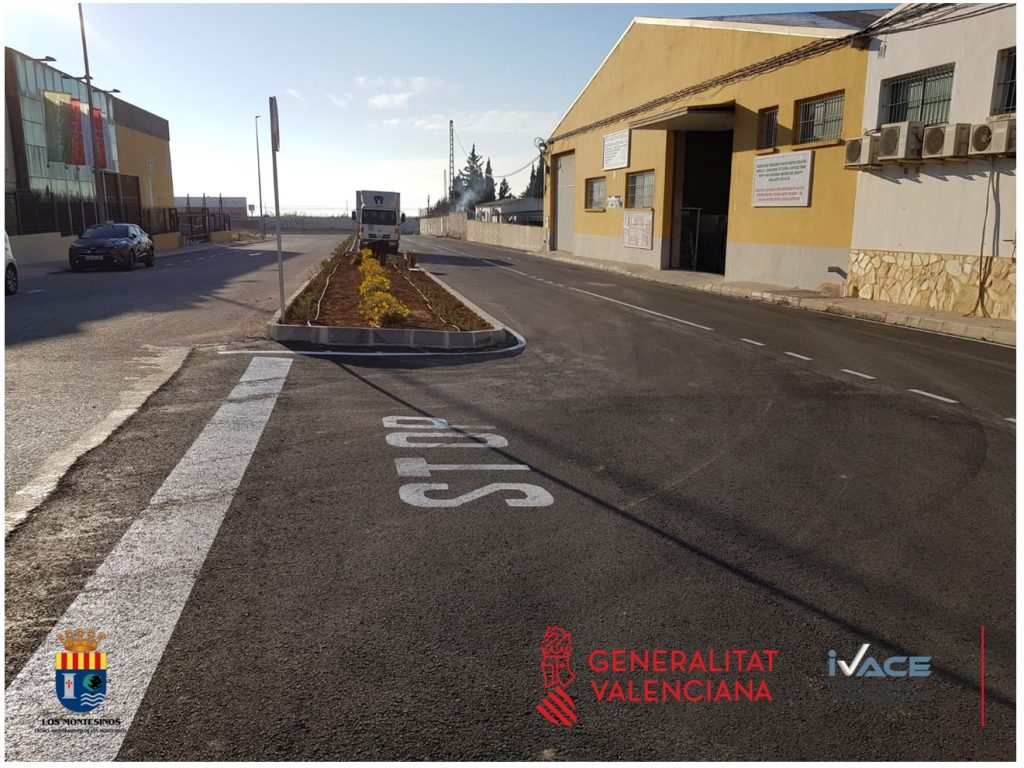 Modernización y mejora de las infraestructuras del Polígono Industrial Levante II de Los Montesinos