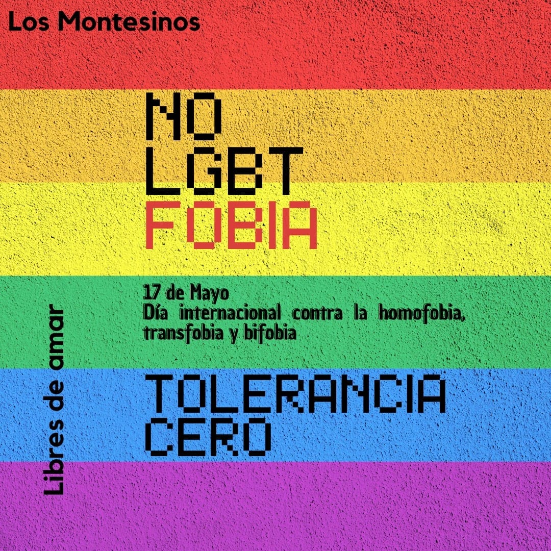 Dia internacional contra la LGTBIfobia - Los Montesinos
