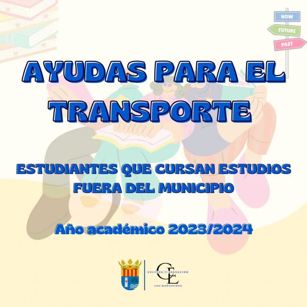 Becas transporte Los Montesinos 2024