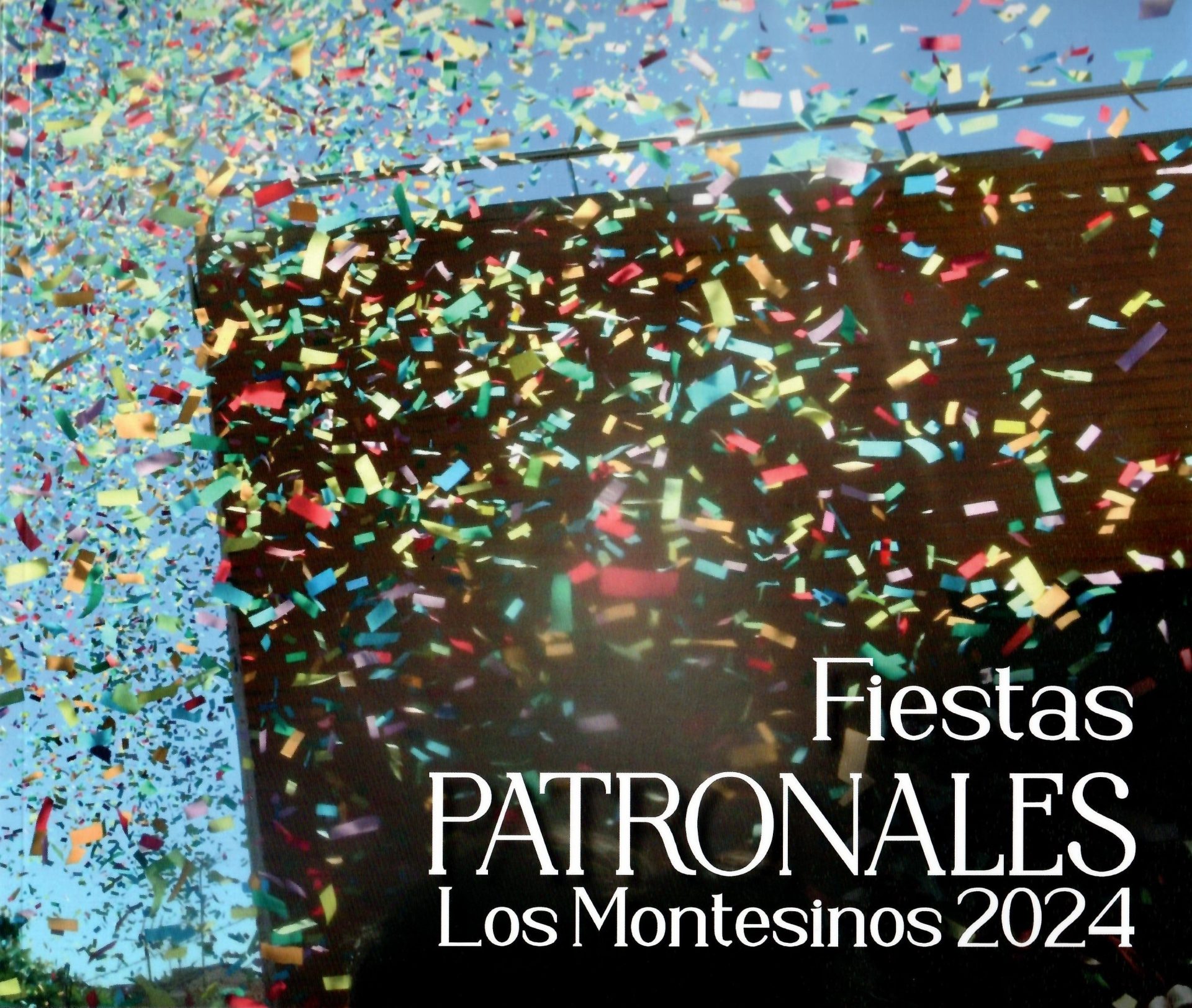 Portada libro fiestas montesinos 2024